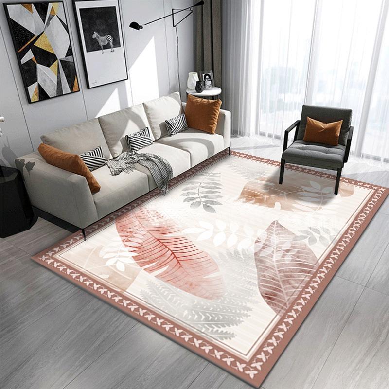 Europe Style Geometry Carpet Living Room Sofa Bedroom Bedside Study Kitchen Entrance Door Rug Non-slip Modern Home Decor Mat