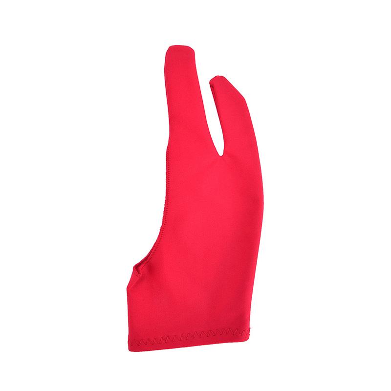1Pc Two Finger Anti-Fouling Glove For Artist Drawing & Pen Graphic Tablet Pad