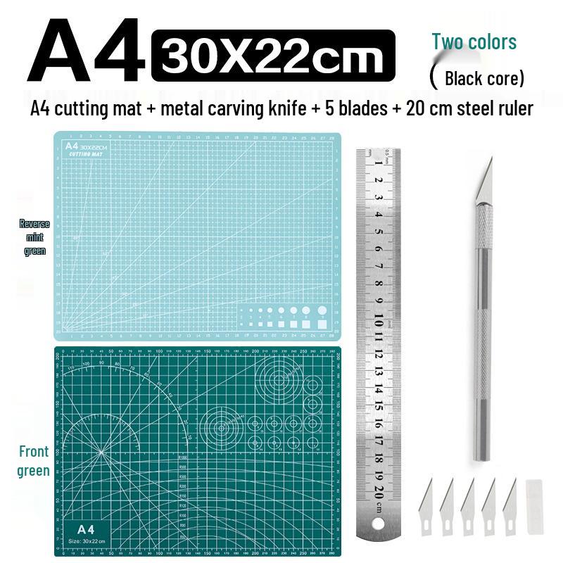 Thickened Anti-Cut Cutting Mat A3 A4 A5 for Art, Craft, and Engraving Projects