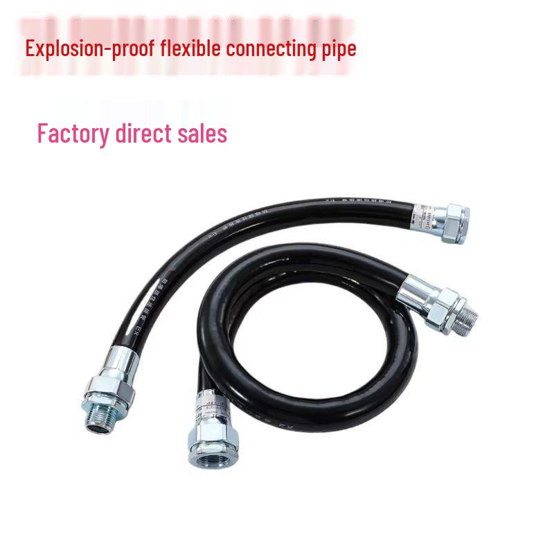 Explosion-Proof Flexible Conduit DN20 Wire Hose, 4/6  Winding Tube for Chemical Plant, Flexible Joint Pipe DN15 1/2 inch G1/2 - 300m