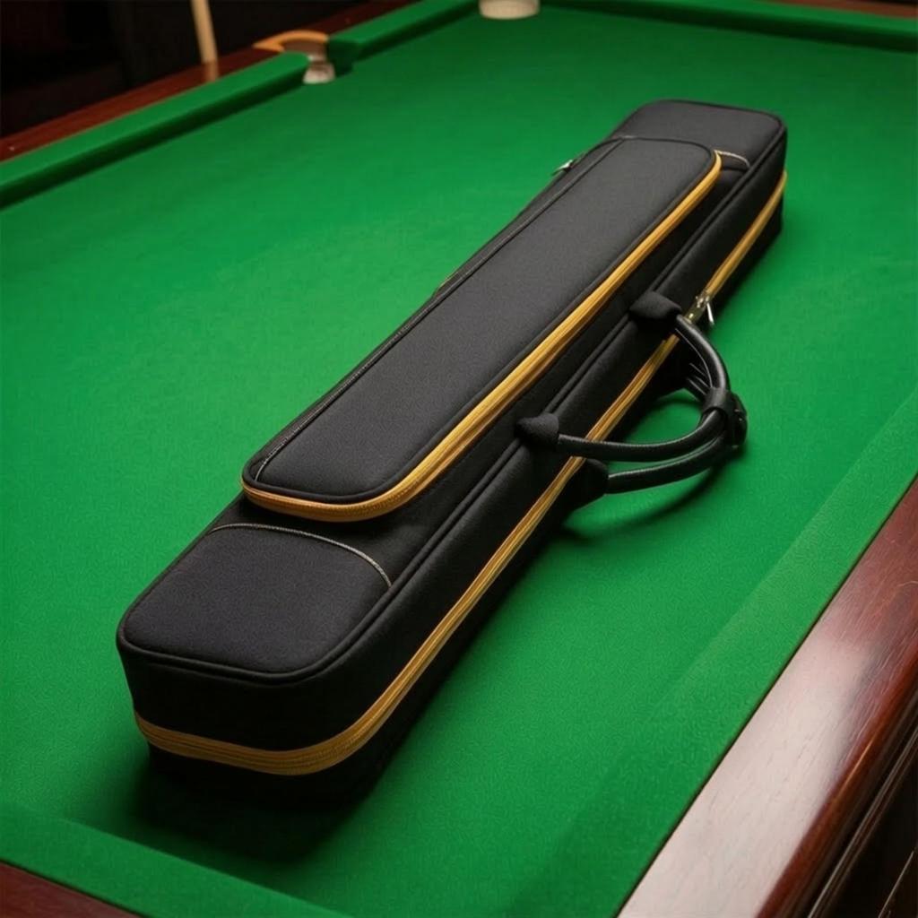 Weiche Billard Queue Tasche Schutzhülle mit Zubehörtasche