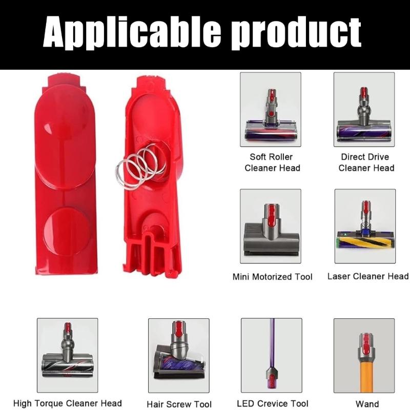 Easy To Install Vacuum Head Clip Button Cleaner Electric Drives Part for Effortlessly Replacement Reliable Connection