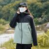 Men Women Waterproof Windproof Hiking Jacket With Fleece Inner Layer Winter Outdoor Activities
