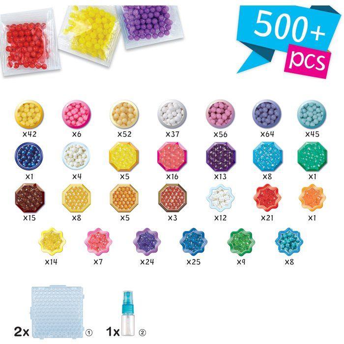 Enhörningarnas vänskapskit - AQUABEADS - 800 pärlor - Från 4 år