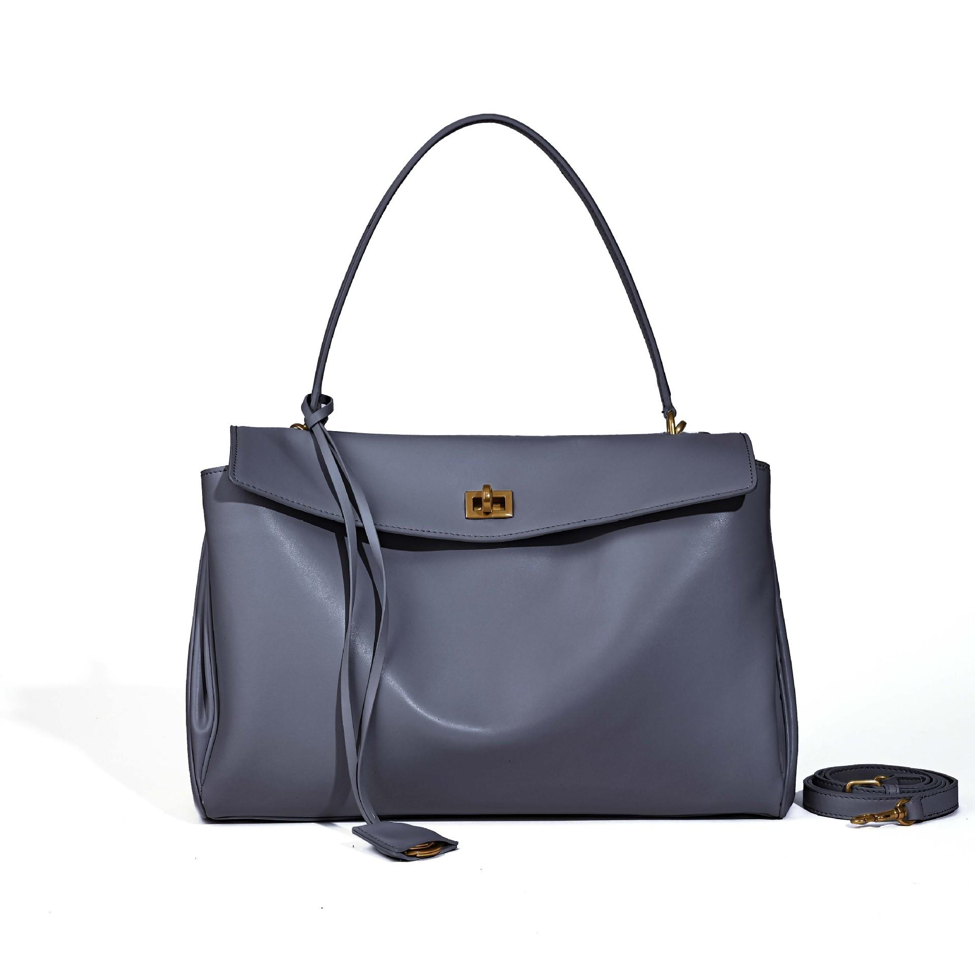 

2026 New Bag Top Layer Cowhide Rodeo Tote Bag High-end And Versatile Niche Large Capacity Genuine Leather Women s Bag 35x12x24cm