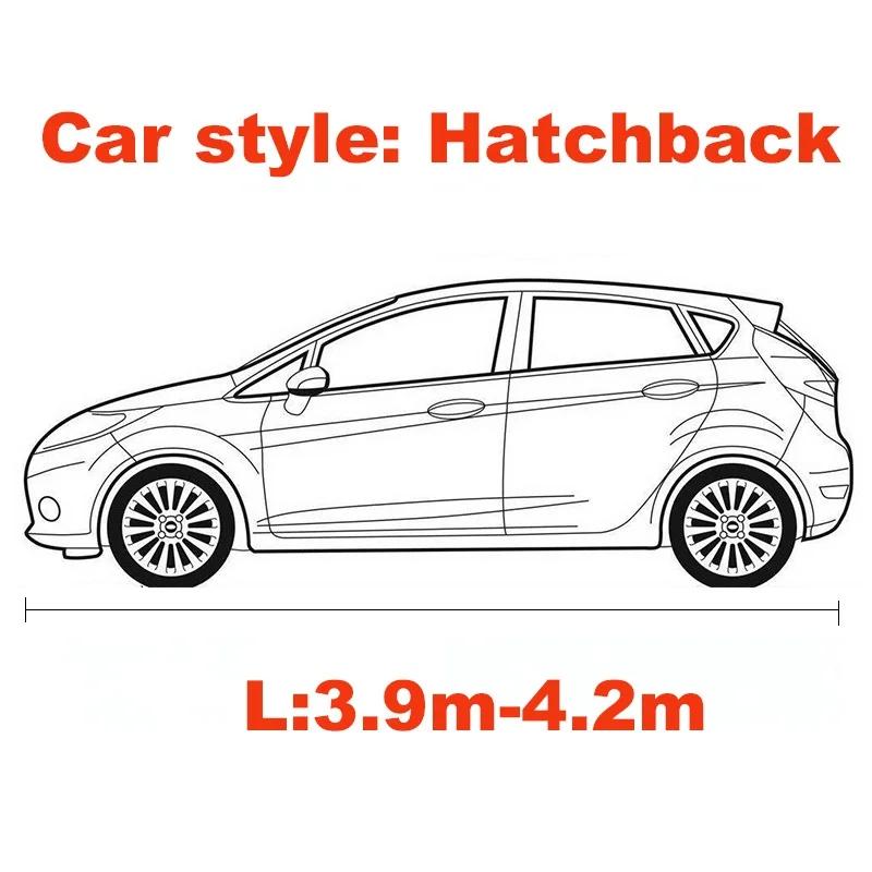 For Sports Car Sedan SUV Beauty Styling Universal Stretch Car Cover Sunproof Windproof Dustproof Scratch Resistant UV Protection