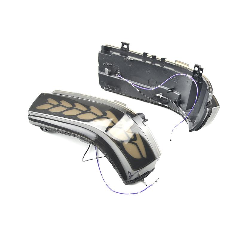 For Mitsubishi Pajero V73 V77 V93 V97 2006- Car Dynamic Turn Signal Light LED Side Mirror Indicator Blinker Lamp