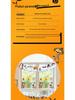 Kürbis Fenstersticker & Atmosphären-Flaggen - Halloween Glasaufkleber für Kindergarten & Geschäfte