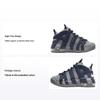 Air More Uptempo PS Cool Grey Midnight Navy Kids Sneakers White DM3318-009