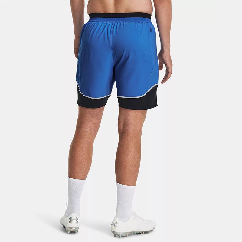 Under Armour Challenger Pro Letter Logo Print Elastic Waist Training Shorts Men shorts Light-Blue 1379453-464