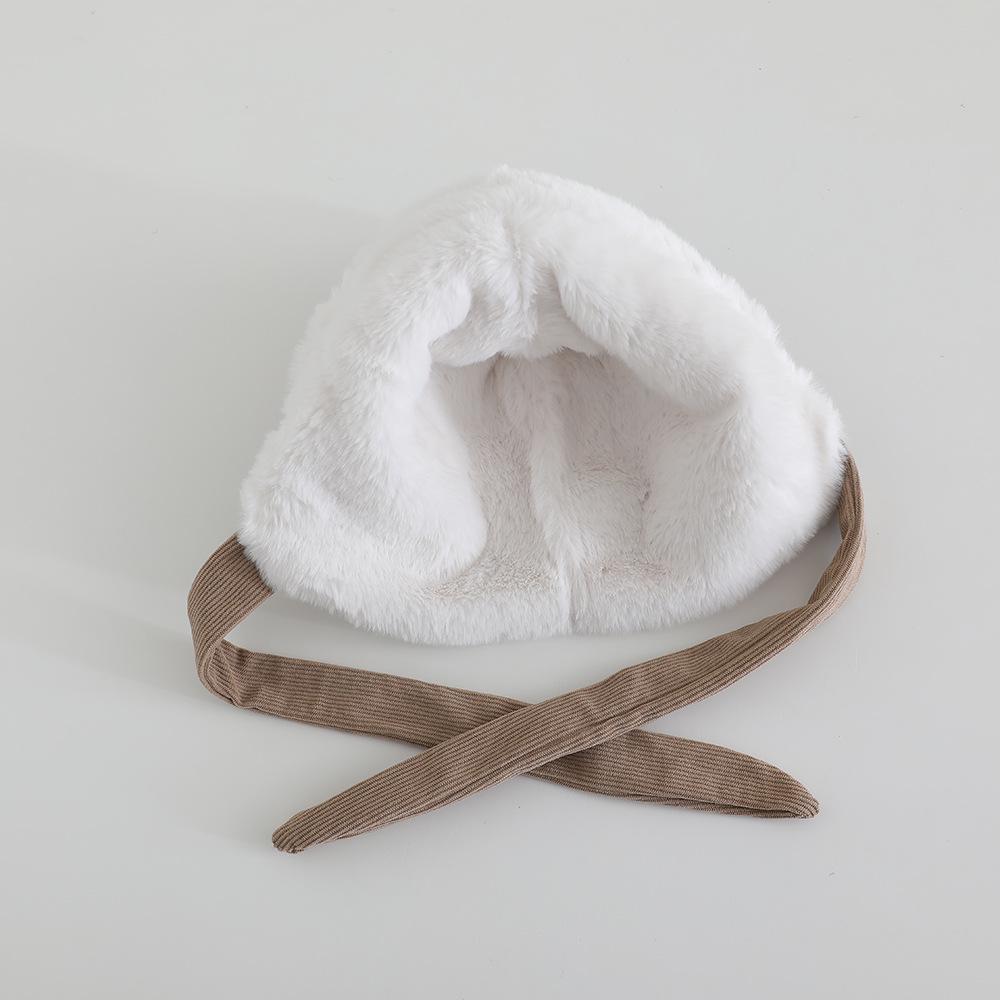 Entegre Peluş Boyunluk ve Kulak Korumalı Unisex Çocuk Kışlık Peluş Şapka