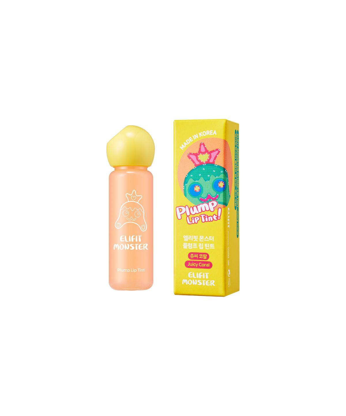 Ellyfit Monster Plump Lip Tint Juicy Coral