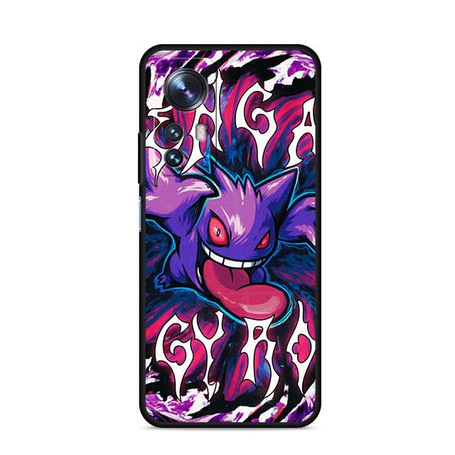 Case For Xiaomi Mi 11 Lite 5G NE 11T Pro 10T 9T 12 12T 12S 12X 11X 11i Note 10 9 Silicone TPU Phone Cover Pokemon Gengar Cool