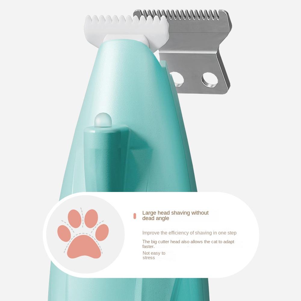2 Modes Pet Paw Hair Clipper Widen Electric Dog Hair Remover Dogs Haircut Trimmer  Grooming Machine