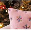 Plush Snowflake Pillowcase Christmas Decoration Cushion Cover Pillow Covers Home