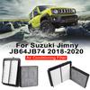 Interior Replacement For Suzuki Jimny JB64 JB74 2019-2021 Car Air Filter Air Conditioning Filter Activated Carbon Particles