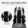 High Quality Leather Backpack Men Business Laptop Backpack 15.6inch Casual Travel Waterproof Backpack Mochilas For Teenagers