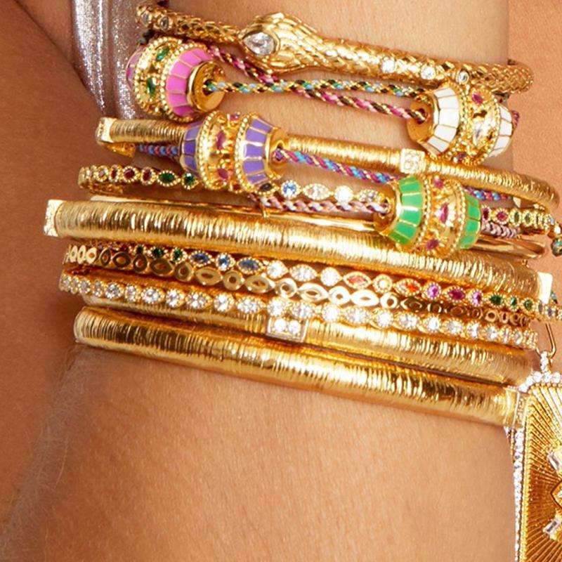 Leichter Luxus Valentinstagsgeschenk Dopamin Armband Halskette Trendiger Trommelanhänger Schmuck