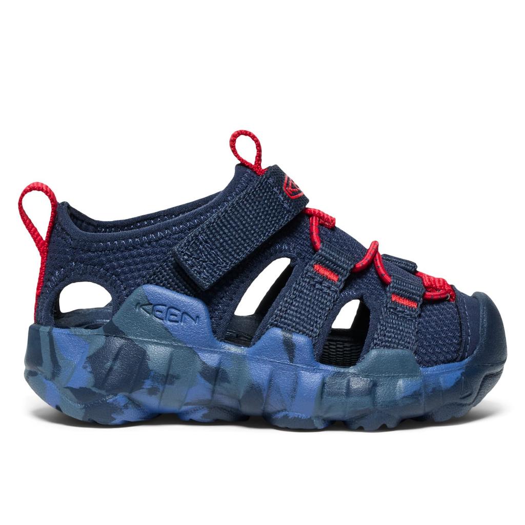 KEEN Kids' Sandals 1030841 NAVAL ACADEMY/RED CARPET, 14.5 cm
