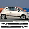 Fiat 500 Abarth Motorsport Side Stripe Stickers