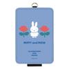 Gourmandies Miffy and ROSE IC Card Case, Blue, MF-486BL