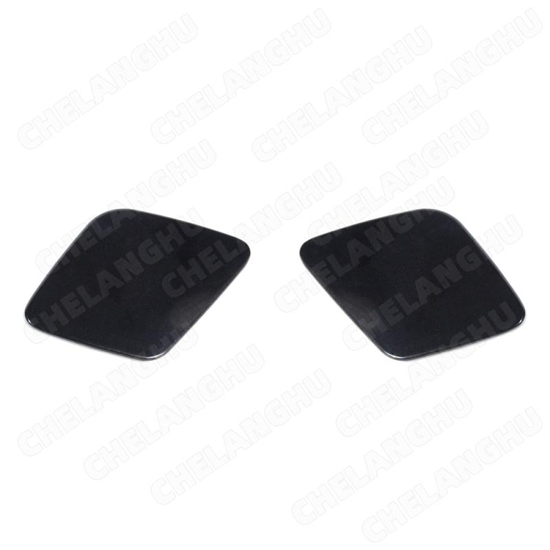 1Pair Front Headlight Washer Lift Cylinder Spray Nozzle Jet Cleaner Cover For Volvo V40 2014 2015 2016 Car Accessories Cap