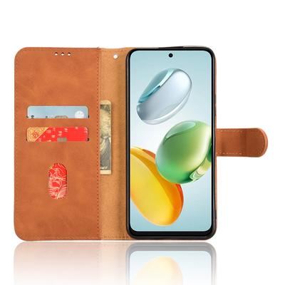Für Honor Play 60 Plus 5G Lederhülle Hautgefühl Kratzfest Brieftasche Handyhülle
