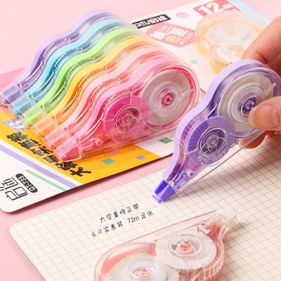 High-Capacity Cartoon Correction Tape for Girls - Ideal for Primary and Middle School Students
