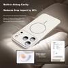 Magnetic Absorption Camera Button Full Coverage Phone Case for iPhone 17 Pro Max Ultra Thin Lens Anti-drop Semi-transparent Matte Menn Models
