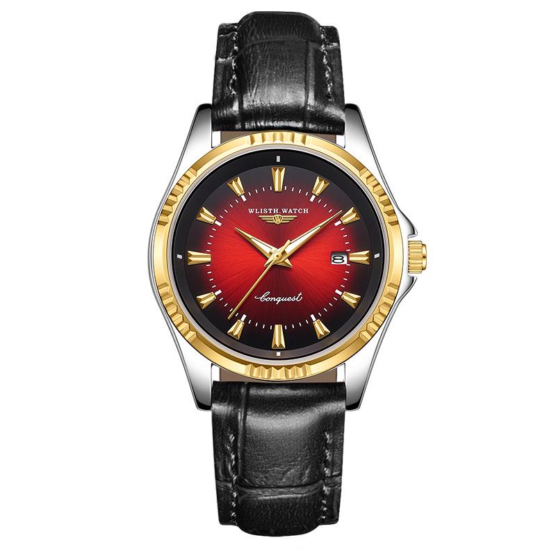 WOLIX Stylish Men s Quartz Wristwatch - Fashionable, Casual, and Simple Design