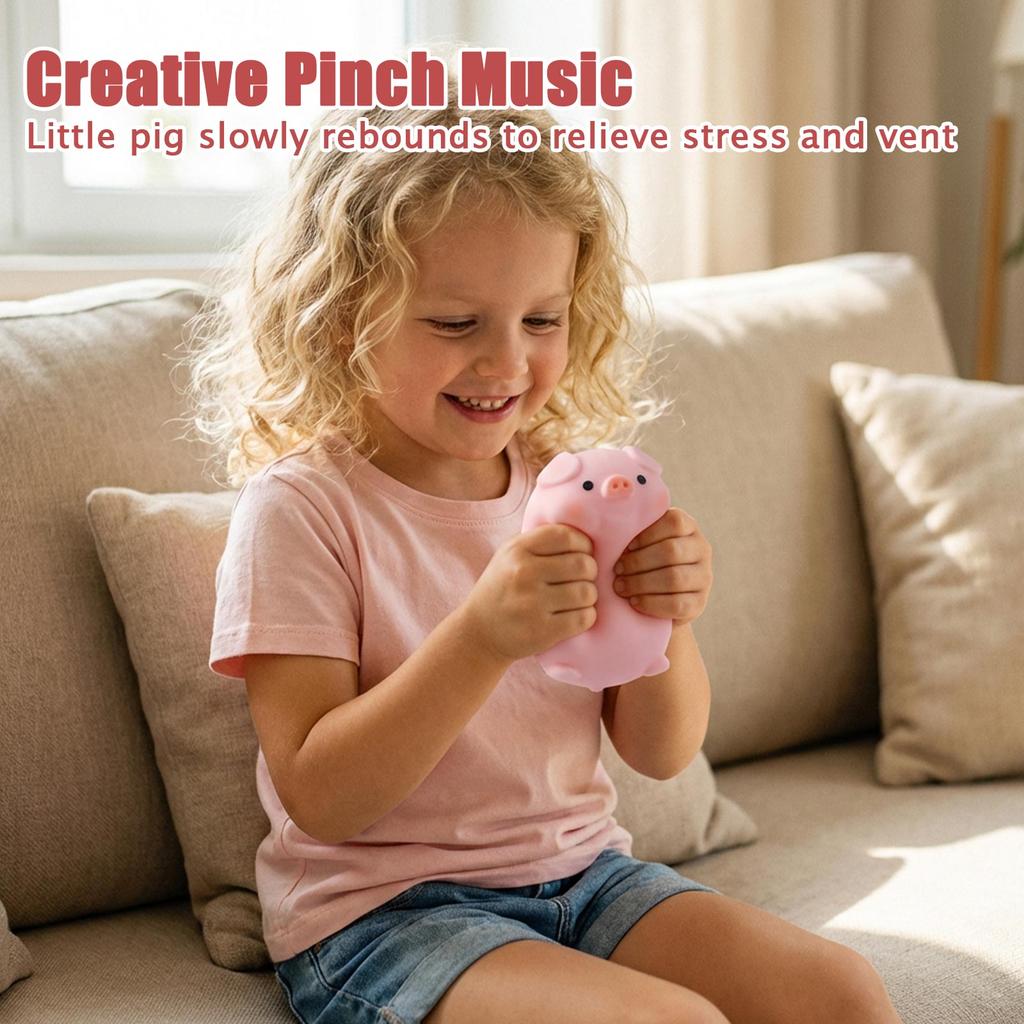Creative Pinch And Fun, Piglet Slowly Rebounds To Pressure And Vent