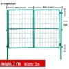 Anti-Theft Mesh Iron Door for Orchard and Courtyard Fence
