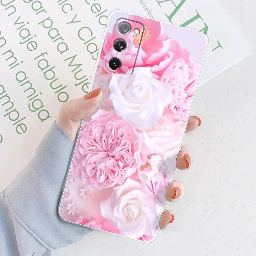 For Samsung S20 FE Case Galaxy S20 FE Wishing Bottle Transparent Cases For Samsung GalaxyS20 FE S20fe 6.5''Cover Silicone Bumper