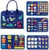Felt Learning Early Education Board Felt Children Diy Busy Board Montessori Children'S Puzzle Teaching Dress And Tie Shoelaces
