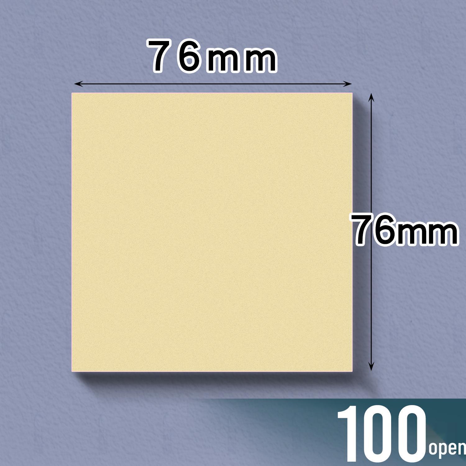 Sticky Notes - High Adhesion, Colorful, 100 Pages, Expandable Message Memo Stickers for Office Use