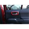 For Toyota Tacoma 2016- Red Car Inner Door Handle Bowl Cover Trim 4PCS