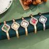 Bracelet Four-Leaf High-End Niche Design Watch Diamond-Encrusted Light Luxury Bracelet Quartz Watch