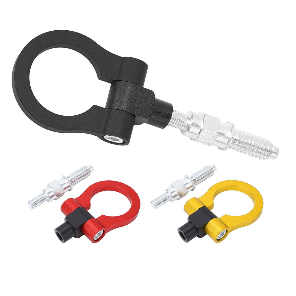 Hak holowniczy z uchem przyczepy Stop aluminium Stylowy wygląd Hak holowniczy z uchem zderzaka dla serii 1 3 5 X5 X6