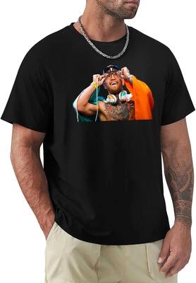 Conor McGregor Laughing Men T Shirt Vintage Clothes Men T Shirt Animal Print Shirt for Boys Mens