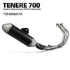 YAMAHA Tenere700 T700 Full Exhaust System for Motorcycle Modification