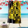 Custom Bvb Print Beach Towel, Large Soft Quick Dry Towel for Beach Camping Swimming