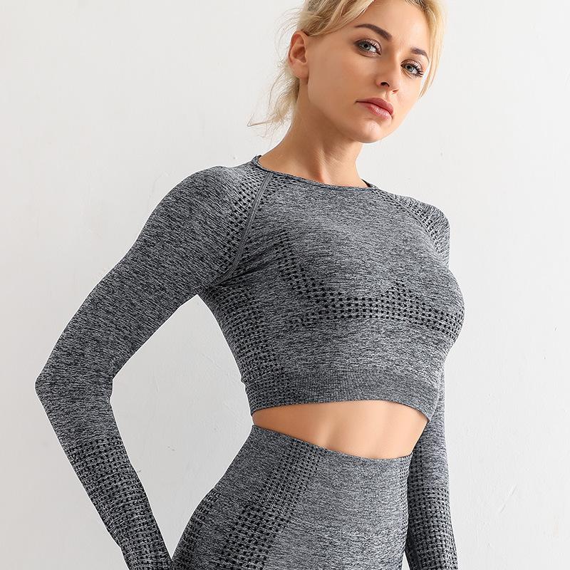 Buy Seamless Yoga Top Nessaj Seamless T Shirt Women Gym Sport Shirt buy-seamless-yoga-top-nessaj-seamless-t-shirt-women-gym-sport-shirt