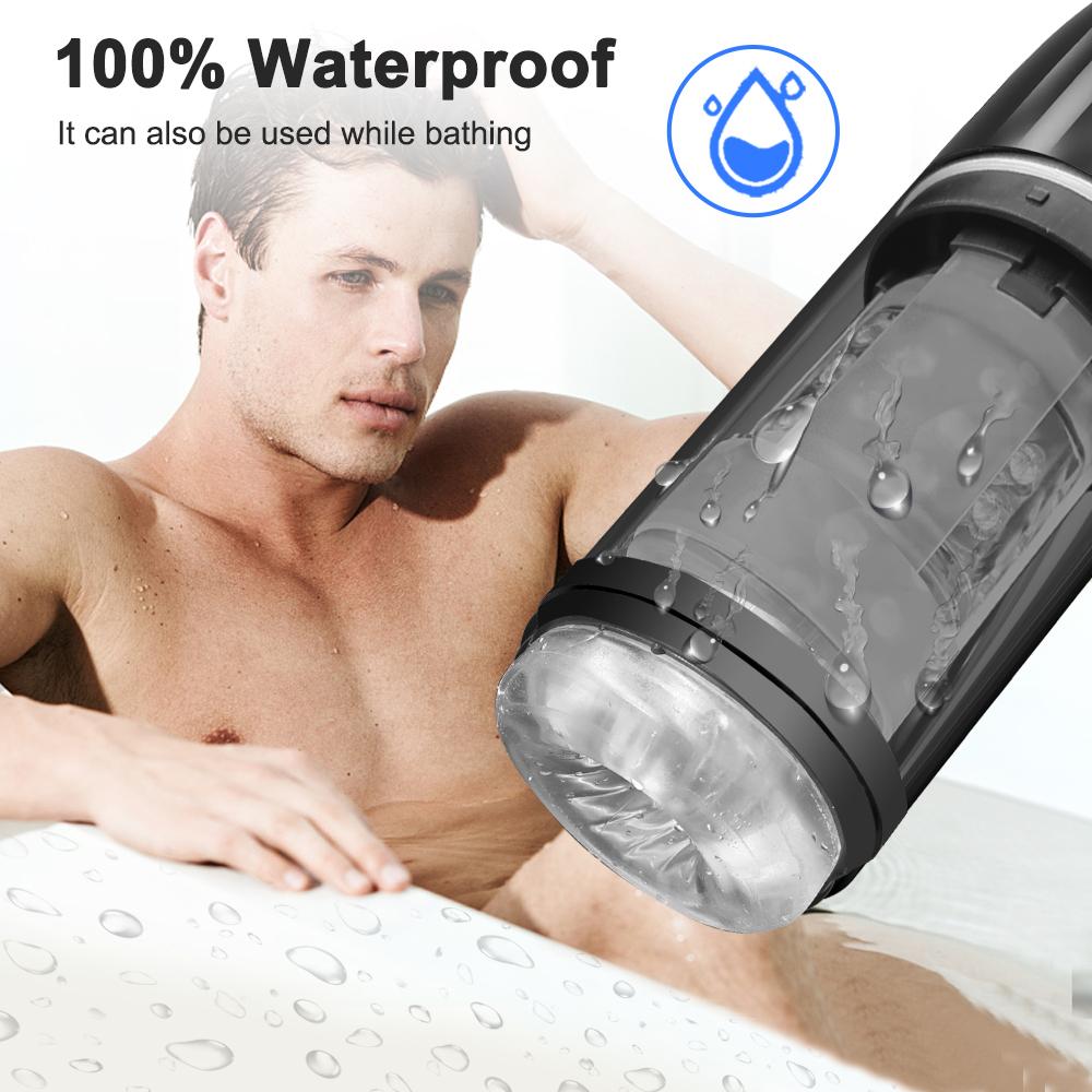 Automatic Sucking Rotating Male Masturbation Cup Vagina Suction Masturbator Sex Toys for Men Adults Blowjob Mastubator Masters