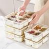 Portable Airtight Spice & Dried Fruit Storage Box with Lid - Transparent, Fresh-Keeping Kitchen Seasoning Organizer