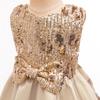 Girls' Holiday Sequined Princess Dress for Parties and Performances