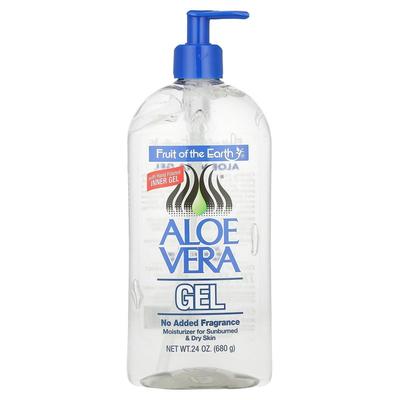 Fruit of the Earth 100% Aloe Vera Gel 680g (24oz), 1 Pcs