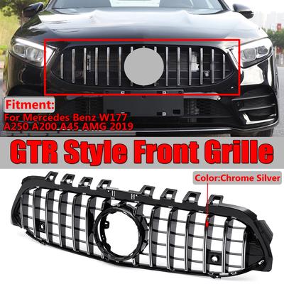 Front Bottom Grill Grid Grille Cover Trim For Mercedes Benz GLE Coupe C292 15-16