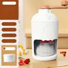 Portable Fast Ice Breaker Hand Crank Shaved Ice Making Machine DIY Hand-Cranked Ice Shaver – Household Manual Snow Cone Smoothie