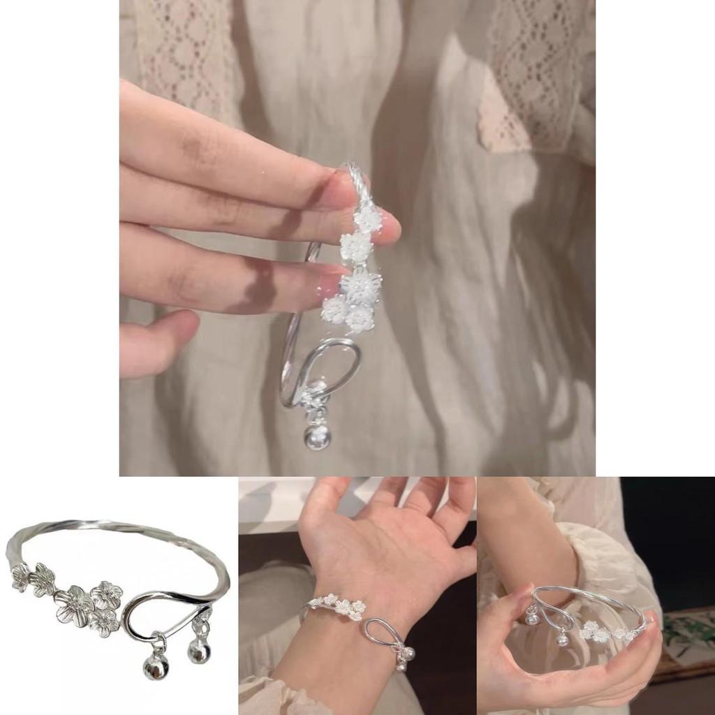 Exquisite Lily Of The Valley Bracelet Retro Spring Jewelry Lightweight Alloy For Women