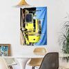 Kw Heavy Trucks Wall Decor Tapestry Art For Pet Memorial Birthdaywedding Party Backdrop Family Gift
